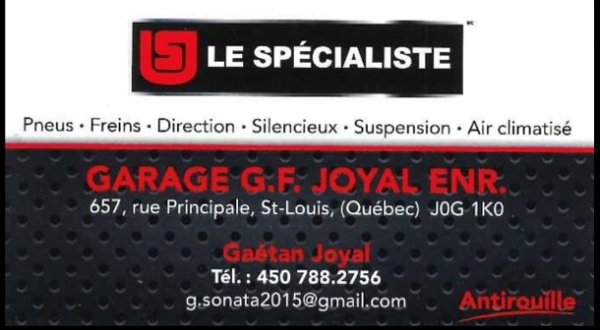Garage G.F. Joyal