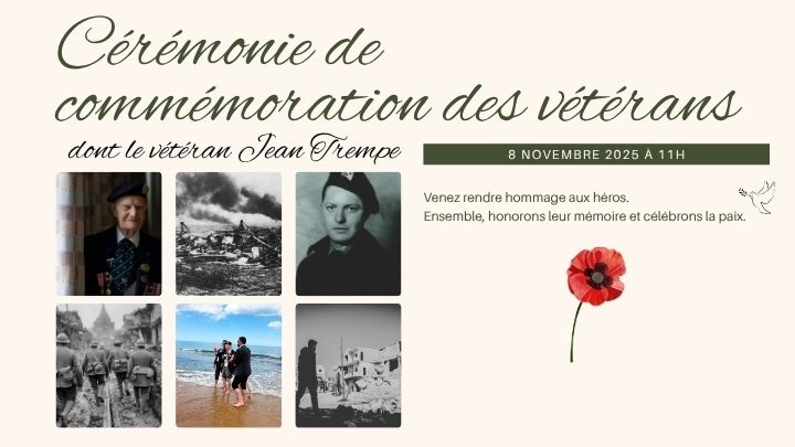 8 novembre 2025 - Cérémonie de commémoration des vétérans