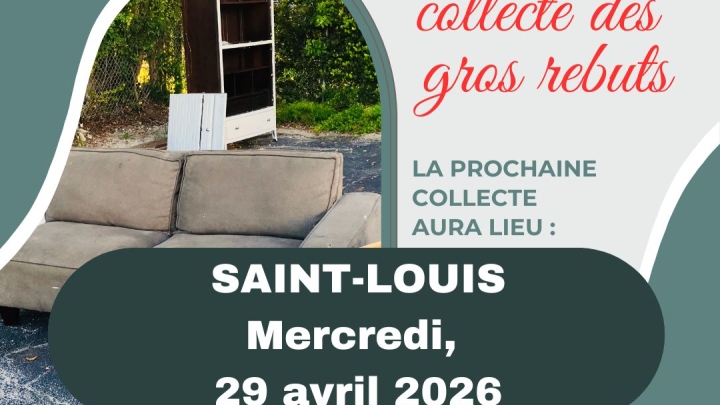 29 avril Collecte des gros rebuts