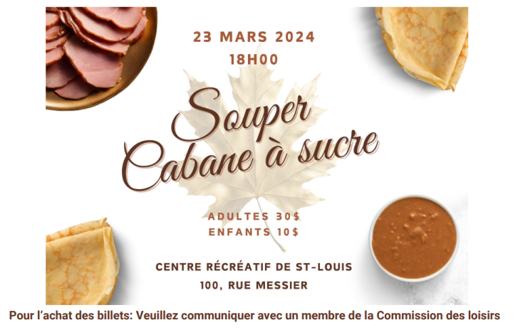 Souper Cabane à Sucre