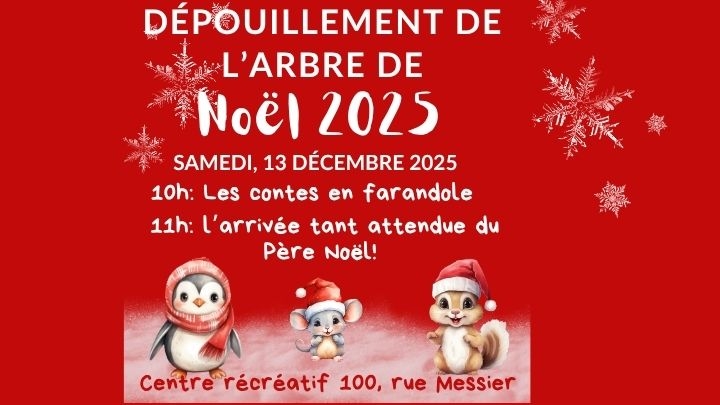 Dépouillement de Noël 2025