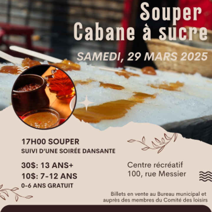 Souper Cabane à sucre