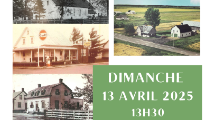 Conférence historique 150e anniversaire de la municipalité