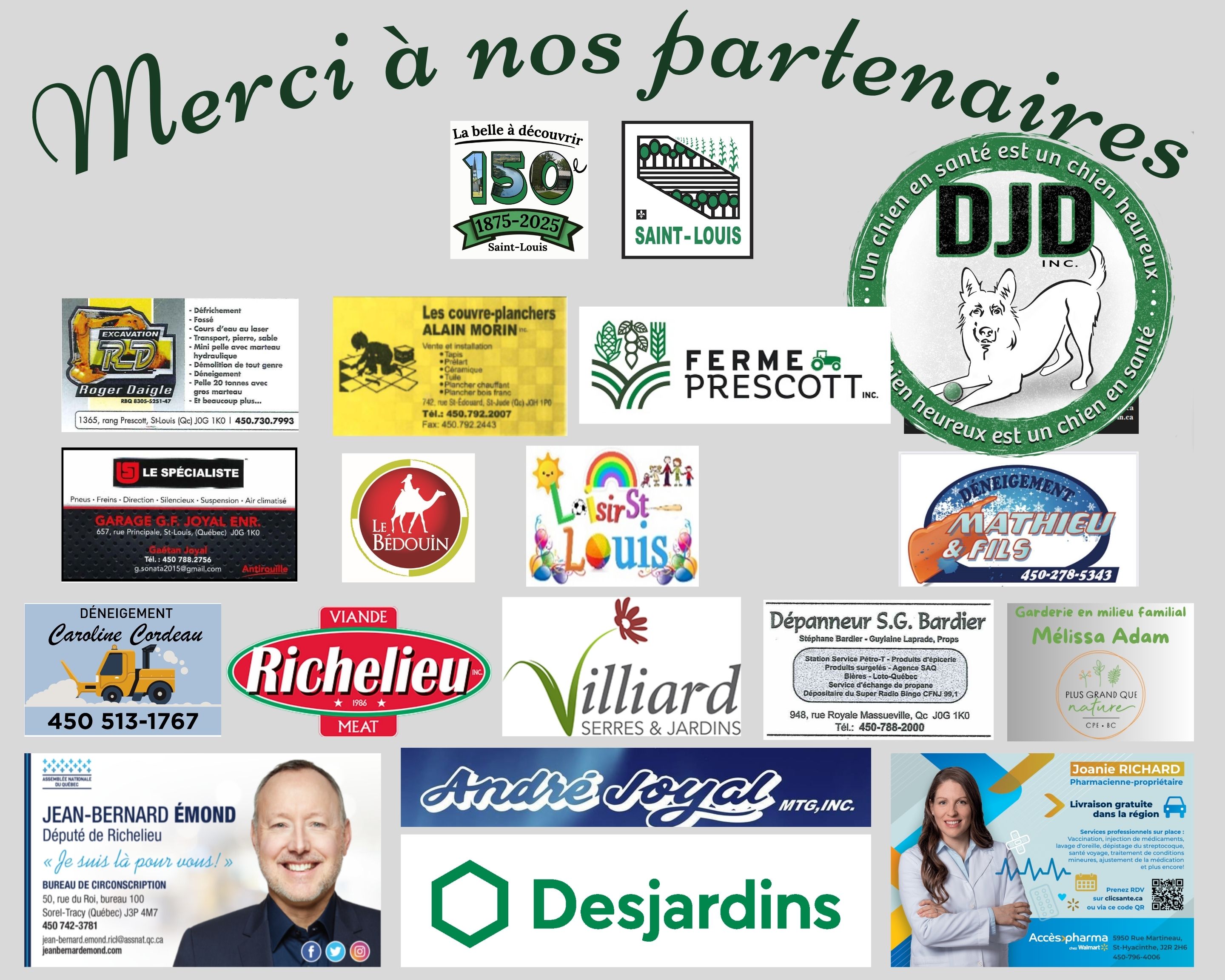 Merci commanditaires